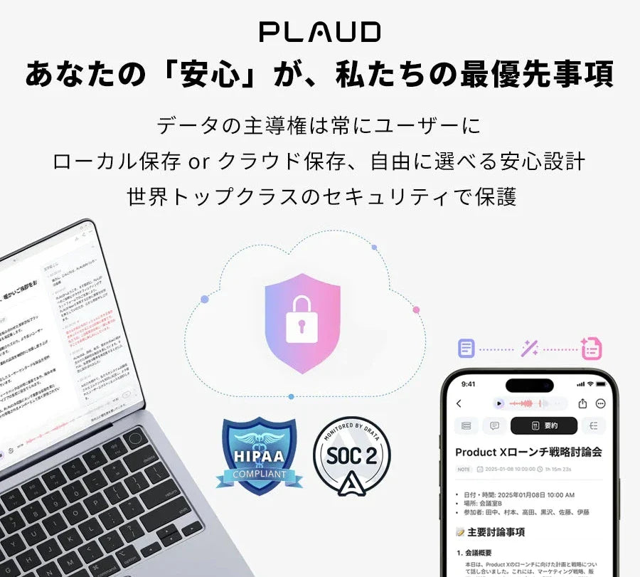 SOC 2 Type II認証取得完了:さらに強化された確固たるセキュリティ