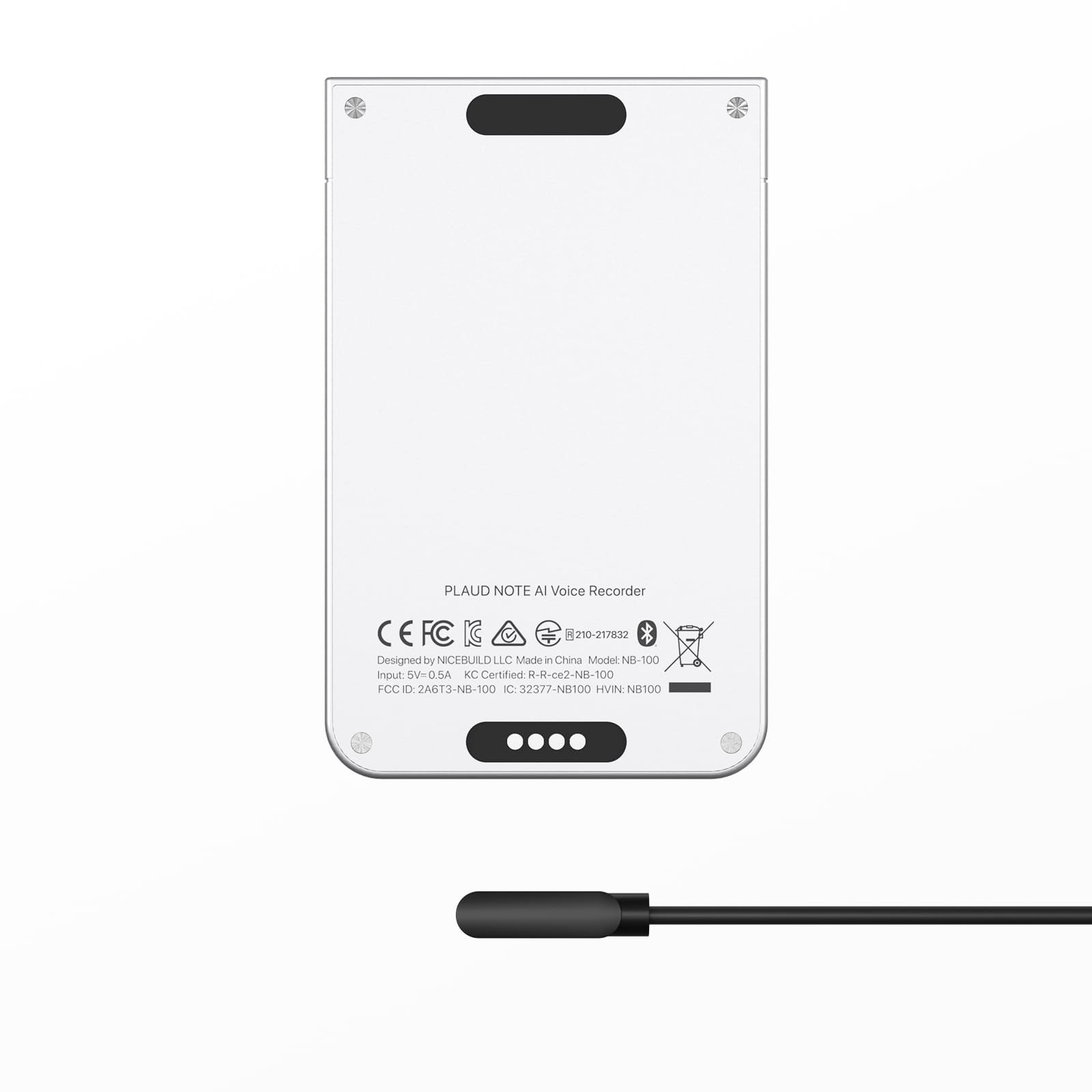 PLAUD NOTE アクセサリーパッケージ専用マグネット充電ケープル